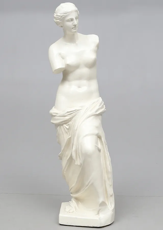 SKULPTUR, konstmassa, efter Venus de Milo.