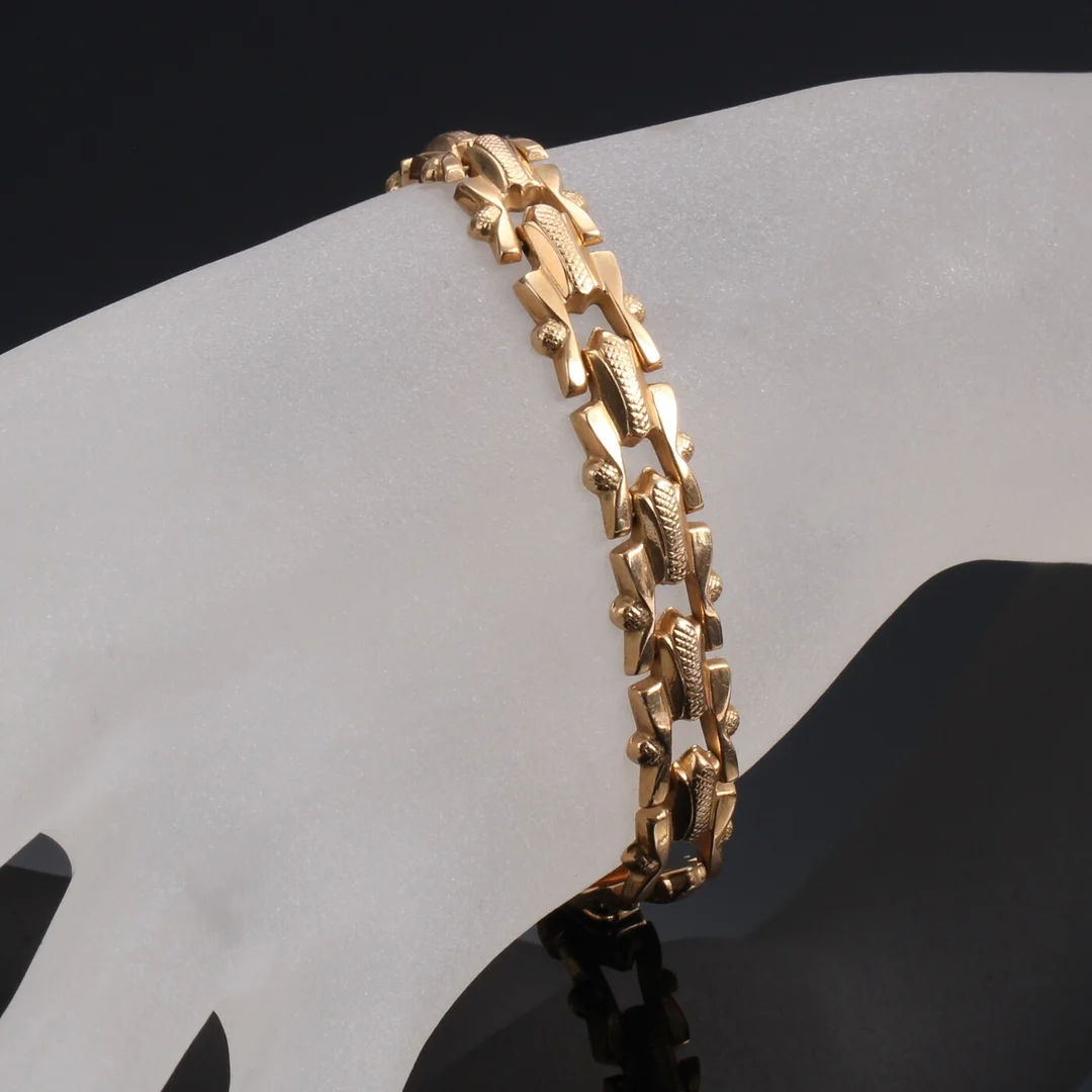 Italiensk armbånd af 18 kt. guld — Jewellery/Bracelets — Lauritz