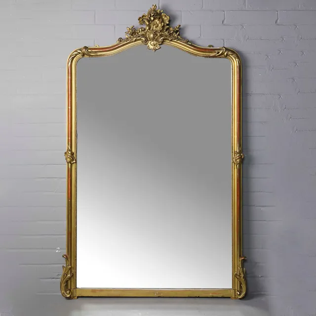 OVERMANTEL MIRROR.