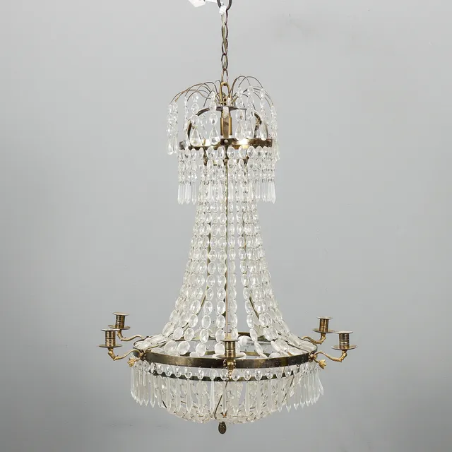 LJUSKRONA Empirestil, 1900-talets mitt.