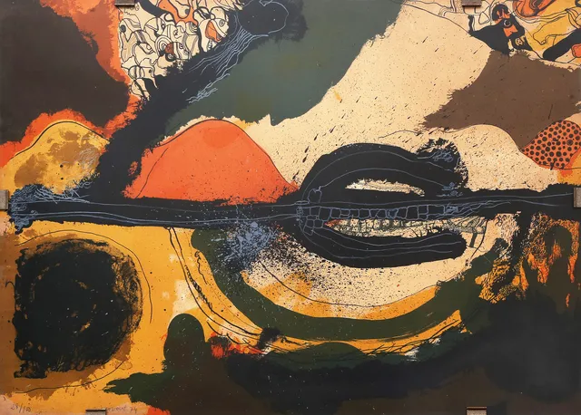 JOSEP GUINOVART. Composition.
