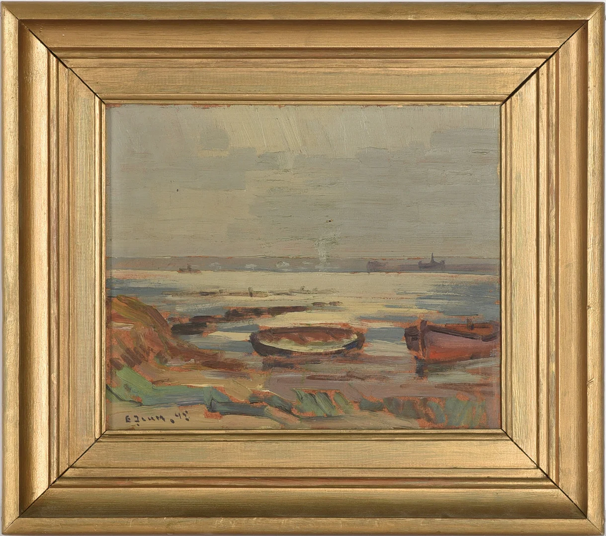 ERIK JEAN (1894-1970), oljemålning. — Paintings — Stockholms Auktionsverk Helsingborg