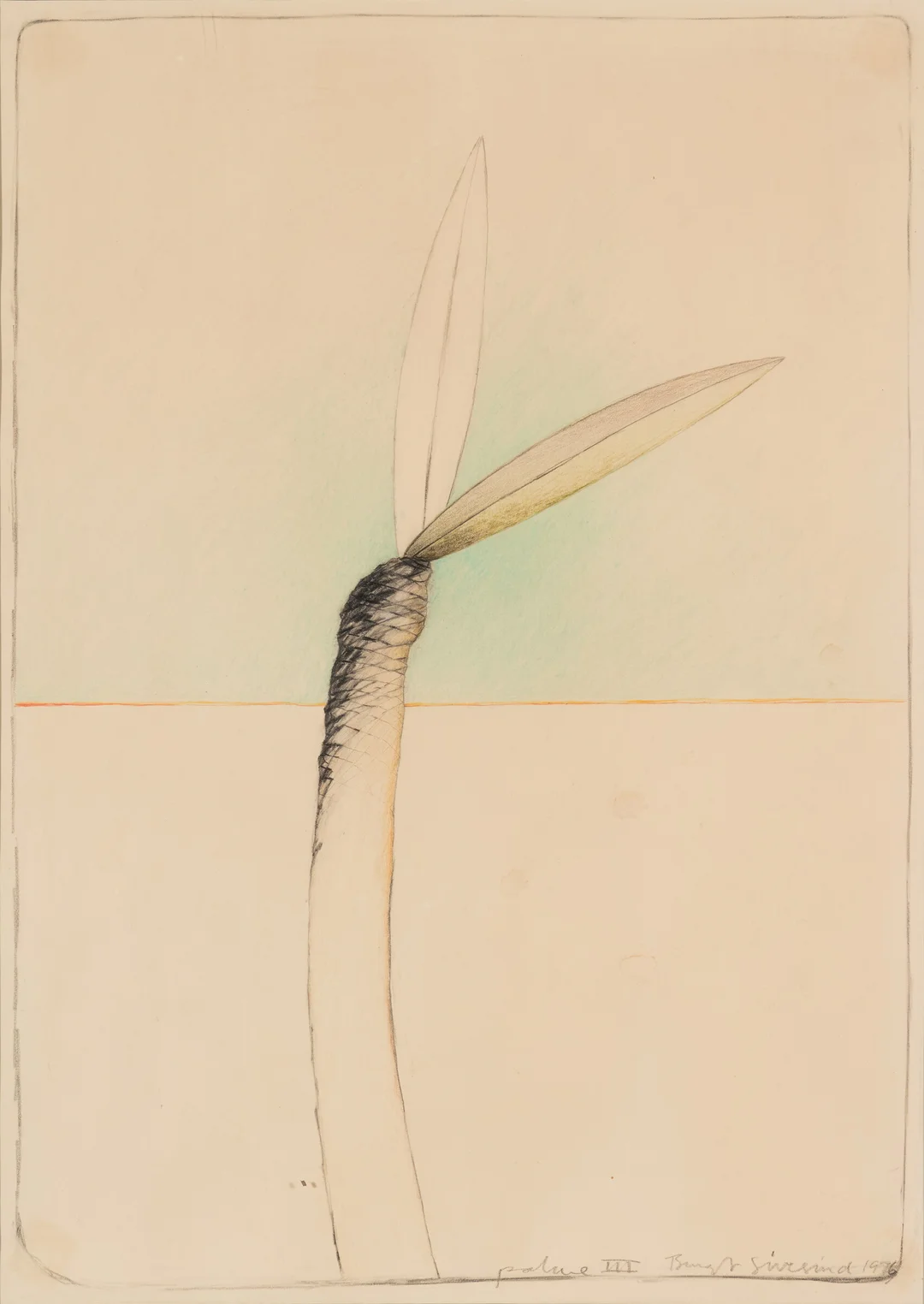 Sivesind, Bengt — "Palme III" 1976 — Kunst/Øvrig billedkunst — Blomqvist
