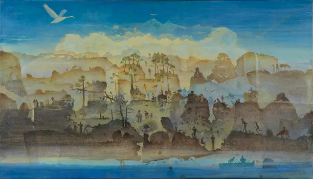 Jørgensen, Knut — Landskap, 1976-1977
