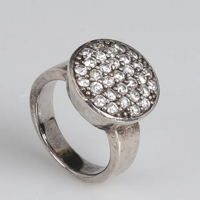 RING, Sterling silver, Cubic zirkoner.