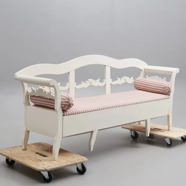 SOFFA, allmoge, utdragbar, 1800/1900-tal.