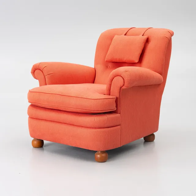 Josef Frank, fåtölj, modell 336, Firma Svenskt Tenn.