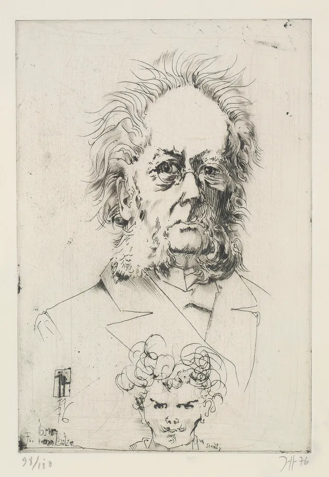 Janssen, Horst — Ibsen og Strindberg, 1976