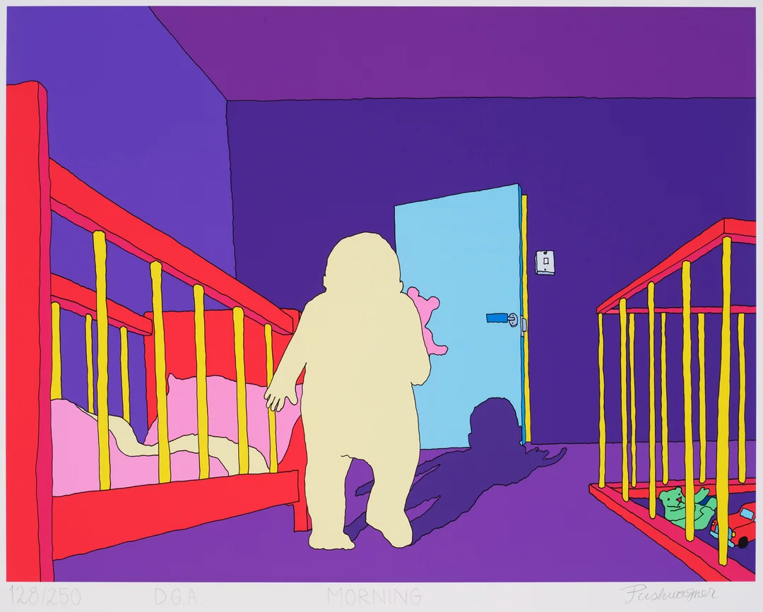 Pushwagner, Hariton — "Morning" 2016 — Kunst/Grafikk — Blomqvist