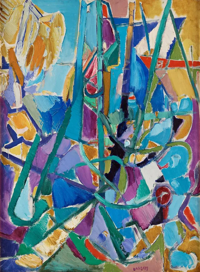 André Lanskoy, "Sentier aigu".