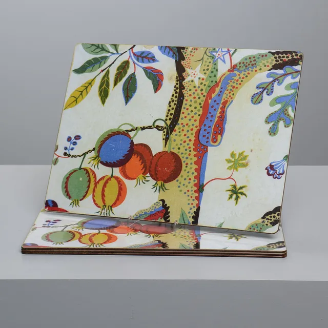 JOSEF FRANK. Underlägg, 4 st, "Vegetable Tree", Firma Svenskt Tenn.