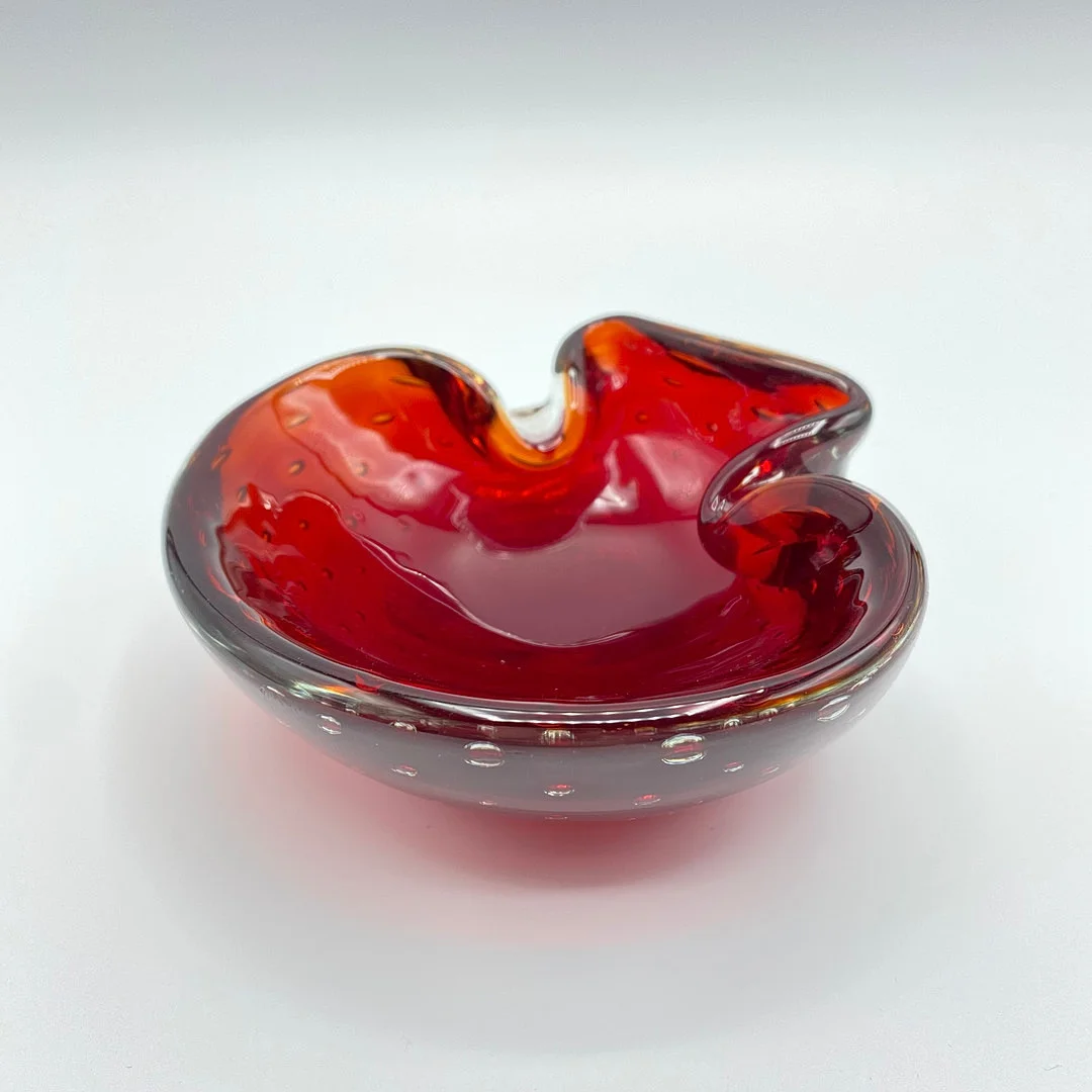 MURANO GLAS SCHALE. — Other — Kunst- und Auktionshaus Kleinhenz