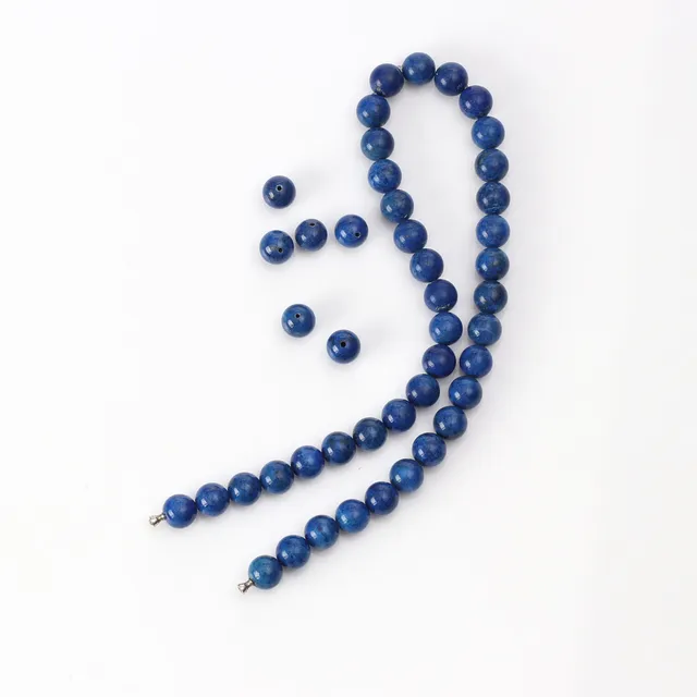 COLLIER MED OLE LYNGGAARD DOBBAR. Kulor av lapis lazuli.