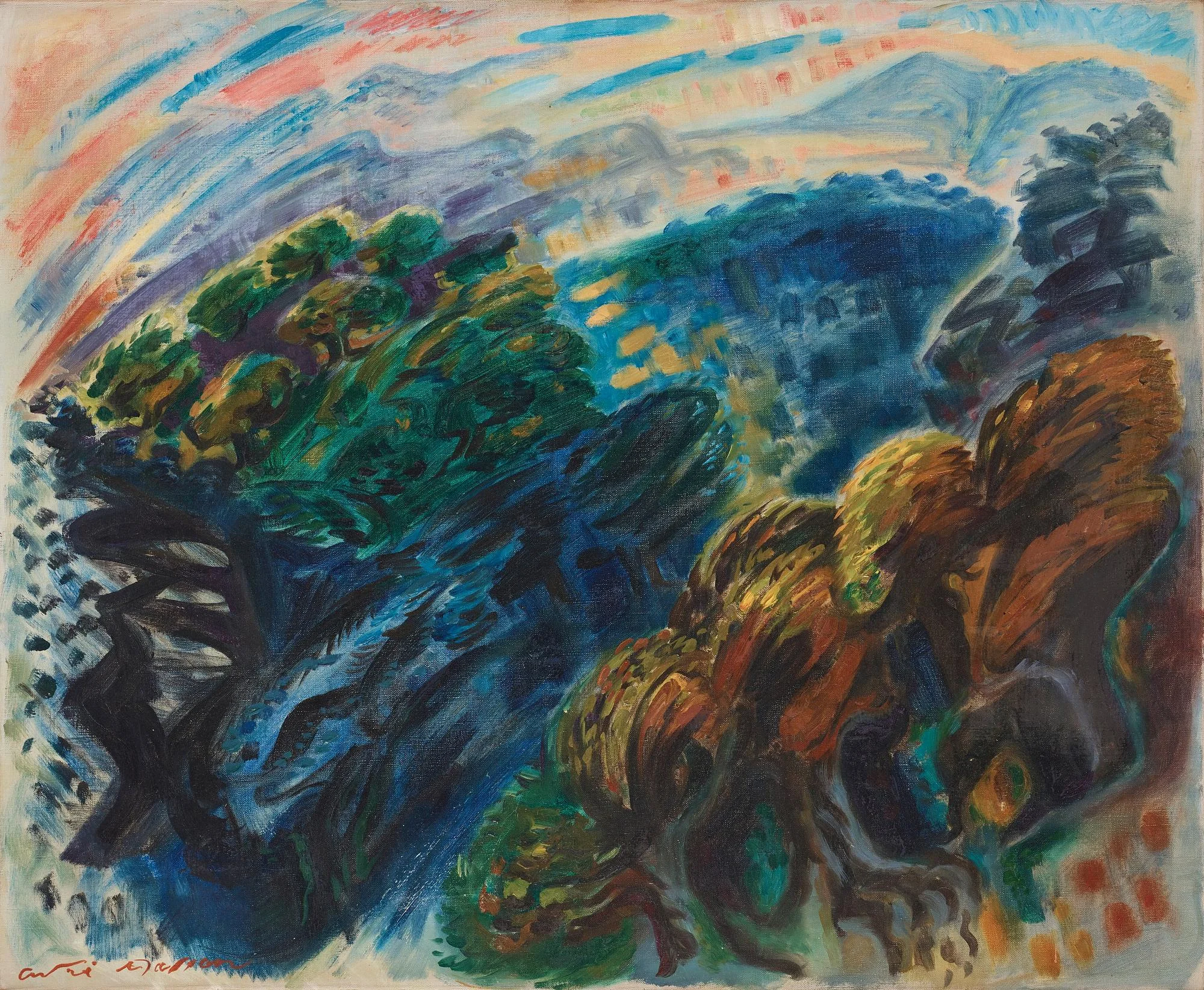 André Masson, "Dans les Cevennes". — Bukowskis