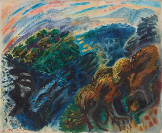André Masson, "Dans les Cevennes".