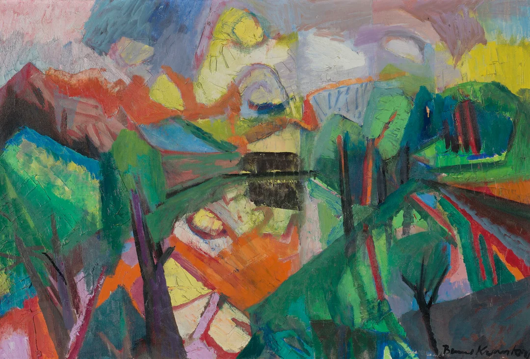 Krauskopf, Bruno — Landskap — Kunst/Maleri — Blomqvist