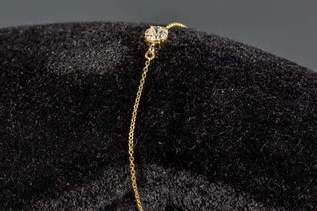 Brilliant armbånd af 14 kt. guld 0.54 ct