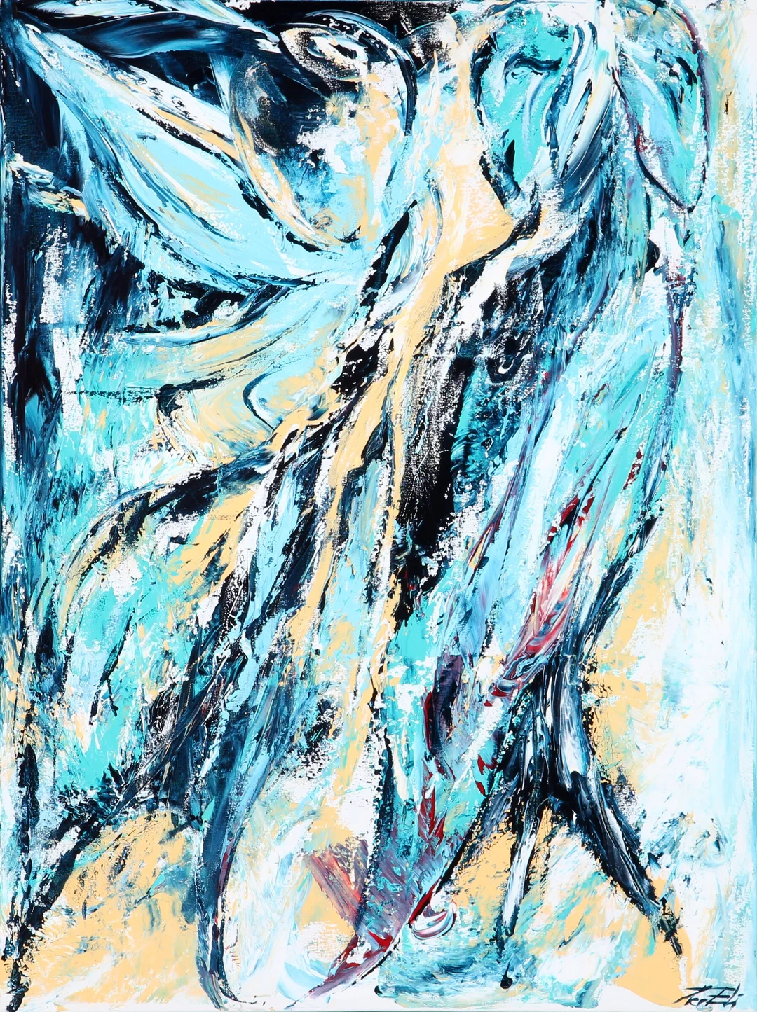 Per Eli. Composition — Paintings and sculptures/Modern pictorial arts — Lauritz