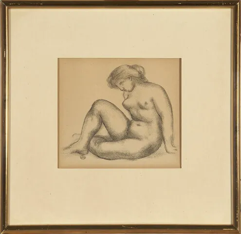 Maillol, Aristide — Sittende kvinneakt