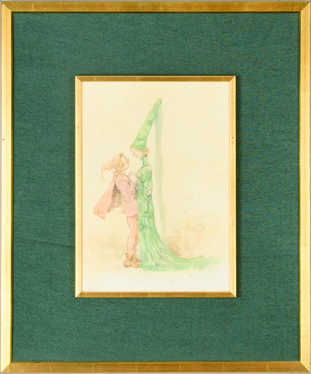 ROBERT HÖGFELDT. "Prinsessan och ungersvennen".