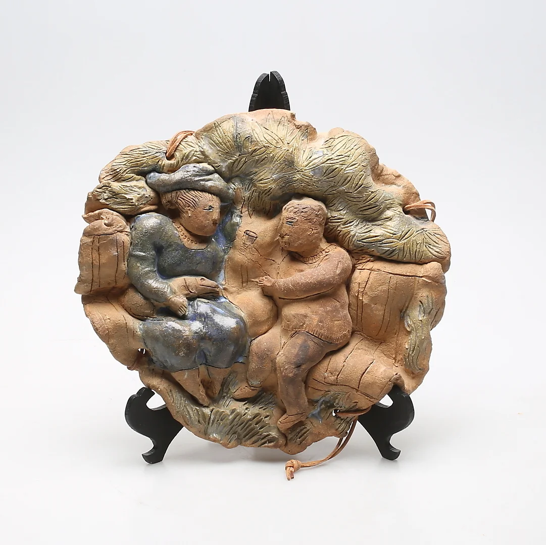 AMIE STÅLKRANTZ. TILLSKRIVEN. Skulptur. keramik. Osignerad. — Sculptures & Bronzes — Gomér & Andersson Linköping