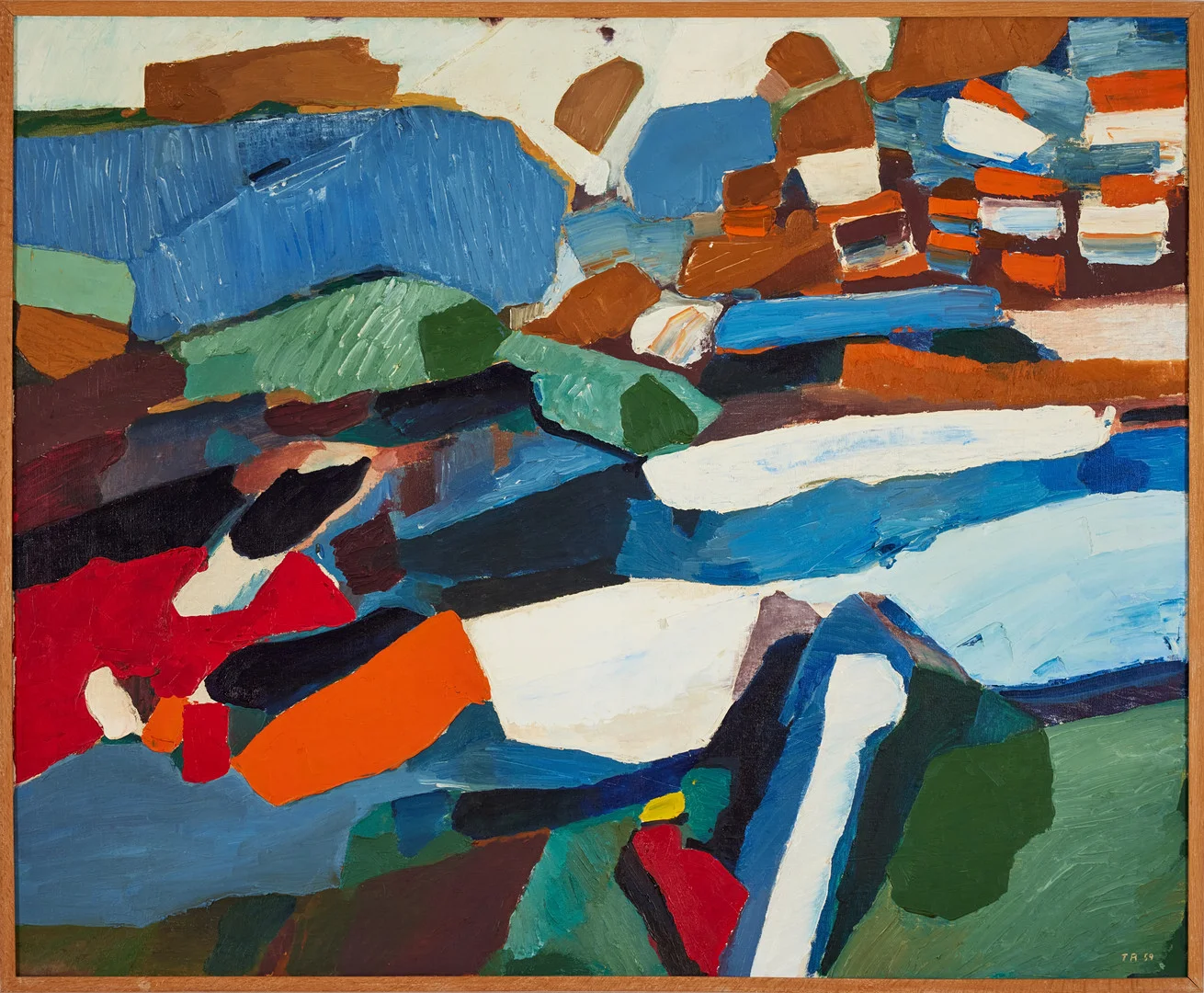 TORSTEN RENQVIST. "Floden". — Paintings — Stockholms Auktionsverk Fine Art
