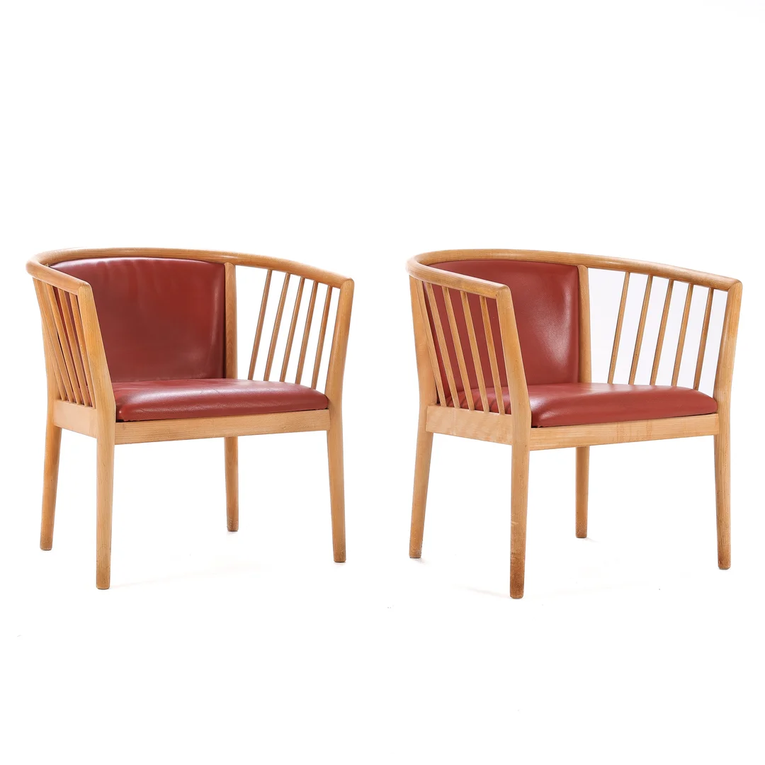 Finn Østergaard. 2 armchairs, model Condo (2) — Furniture/Lounge chairs — Lauritz