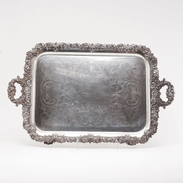 BRICKA, Nysilver, England. 1900-talets tidigare hälft.