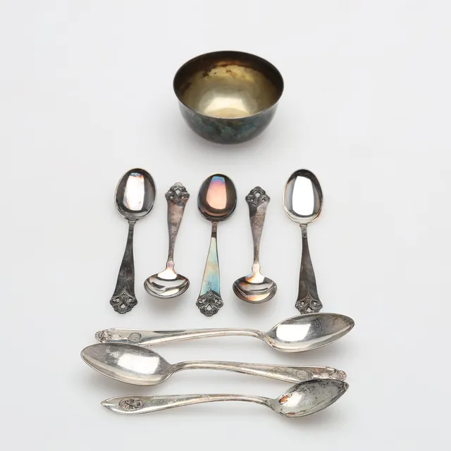 PARTI SILVER vikt ca 122 gram.