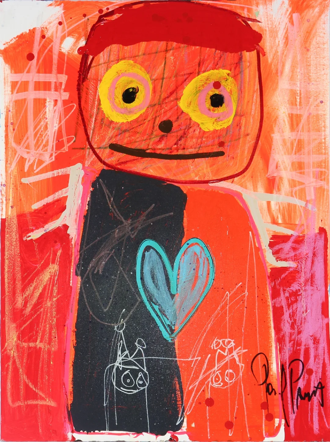 Poul Pava. Composition — Paintings and sculptures/Modern pictorial arts — Lauritz