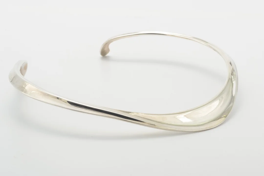 David Andersen, halsring af sterling sølv — Jewellery/Necklaces, pendants — Lauritz