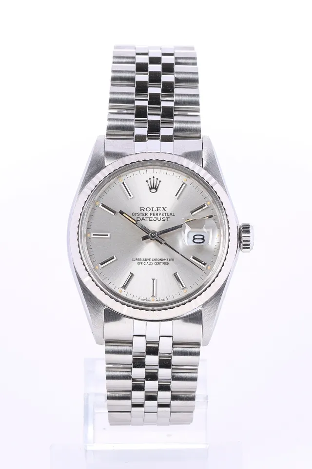 Rolex Oyster Perpetual Datejust. Men's steel wristwatch ref. 16014