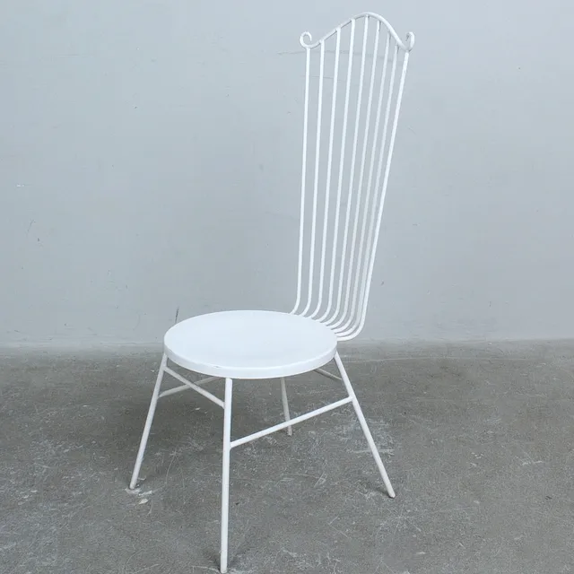 BELE BACHEM. für Münchener Boulevard, Wire Chair/ Gartenstuhl der 1950er, Deutschland.
