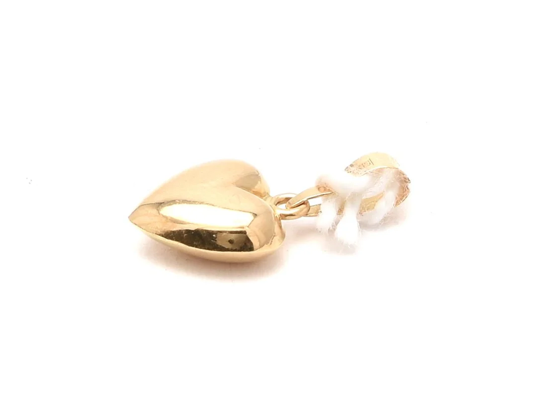 Hänge 18K 0,4g hjärta höjd:15mm bredd:8mm — Smycken/Hänge — Kaplans