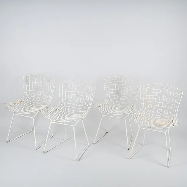 HARRY BERTOIA. STOLAR, 4 st, "Side Chair".