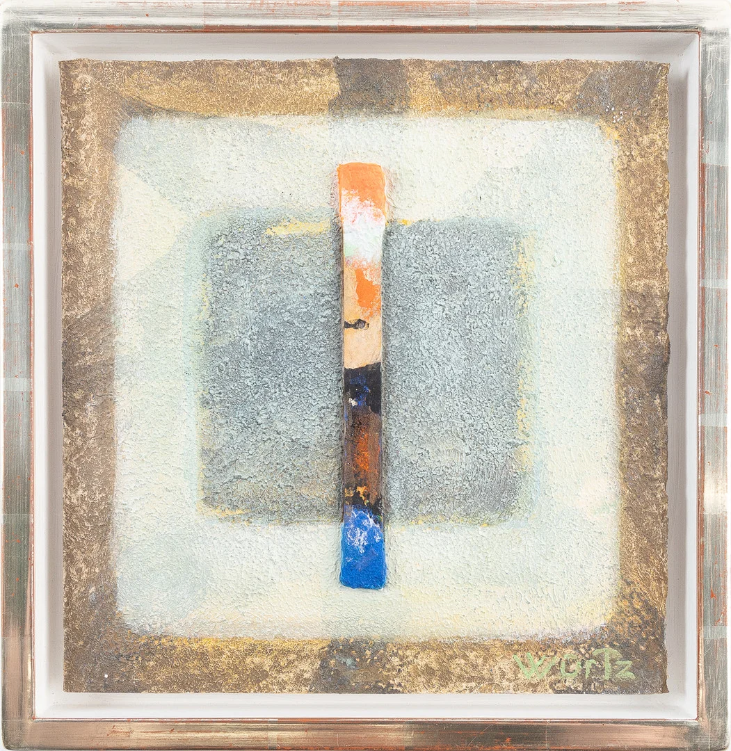 JOHN WÜRTZ (DANMARK, FÖDD 1946). Utan titel, blandteknik. — Paintings — Stockholms Auktionsverk Helsingborg