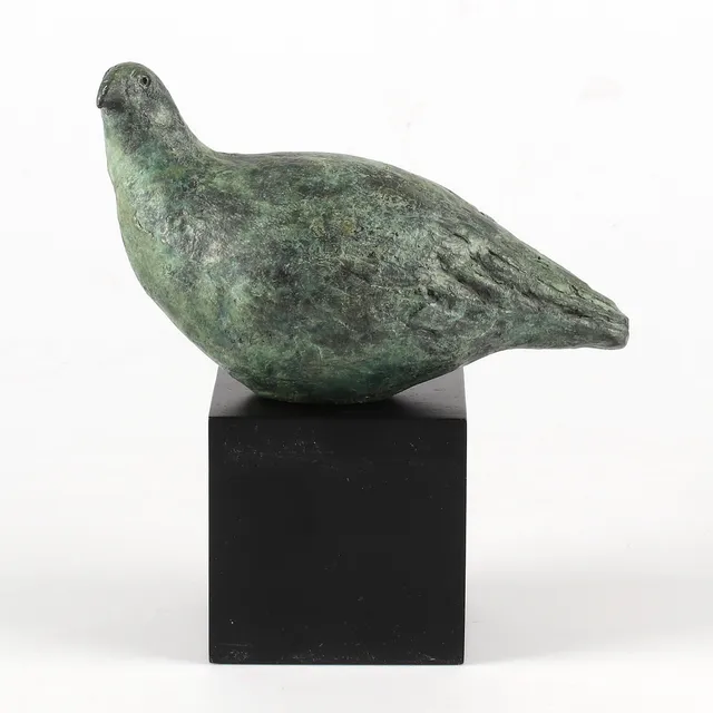 HENRIK ALLERT. Skulptur, "Ripa", brons, signerad.