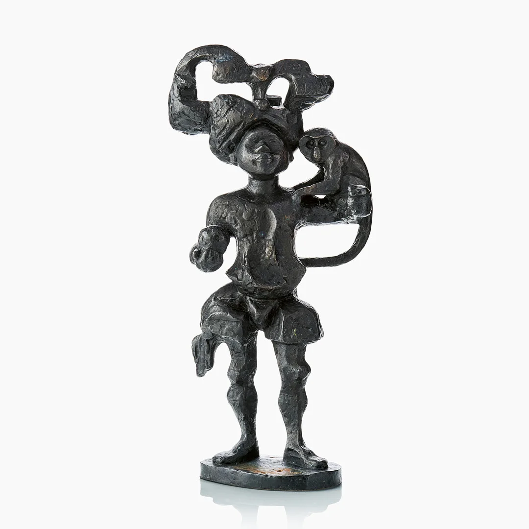 STIG BLOMBERG. ”Morianen”. — Sculptures & Bronzes — Stockholms Auktionsverk Fine Art