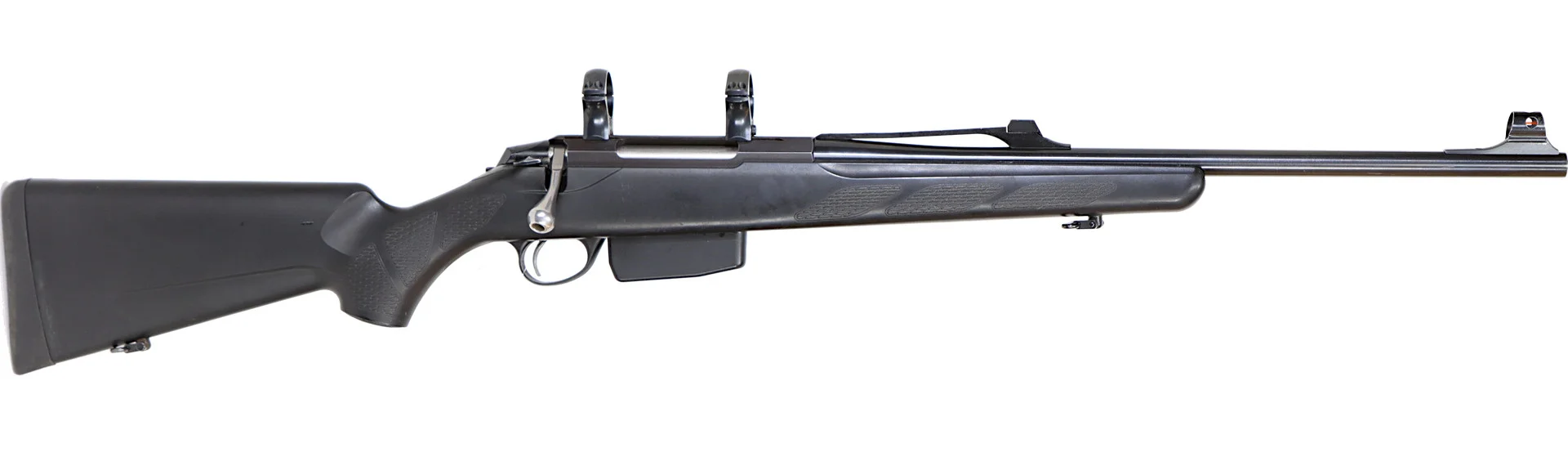 KULGEVÄR, Repeter, fabrikat Tikka, modell T3 Battue, kaliber 9,3x62, tillv.nr 754609, se-nr SE2214812. — Rifles — Walter Borg