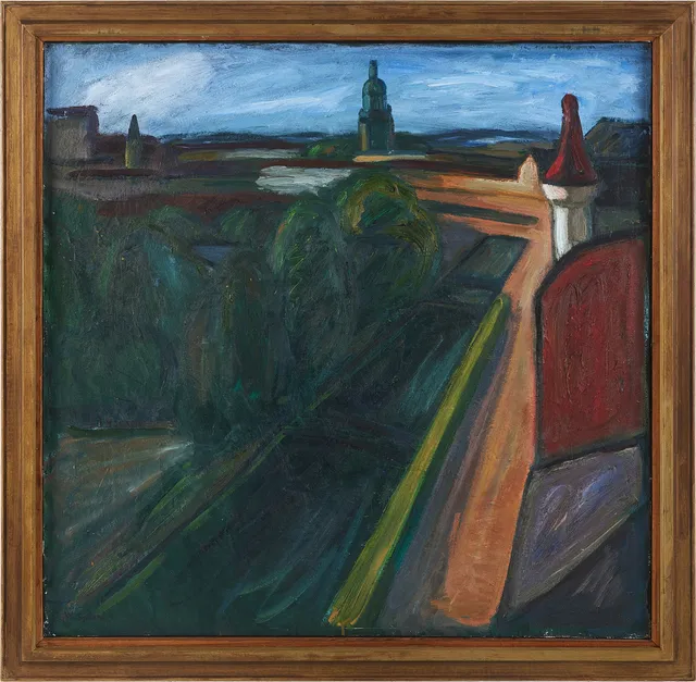 WALDEMAR SJÖLANDER. Göteborgsvy.