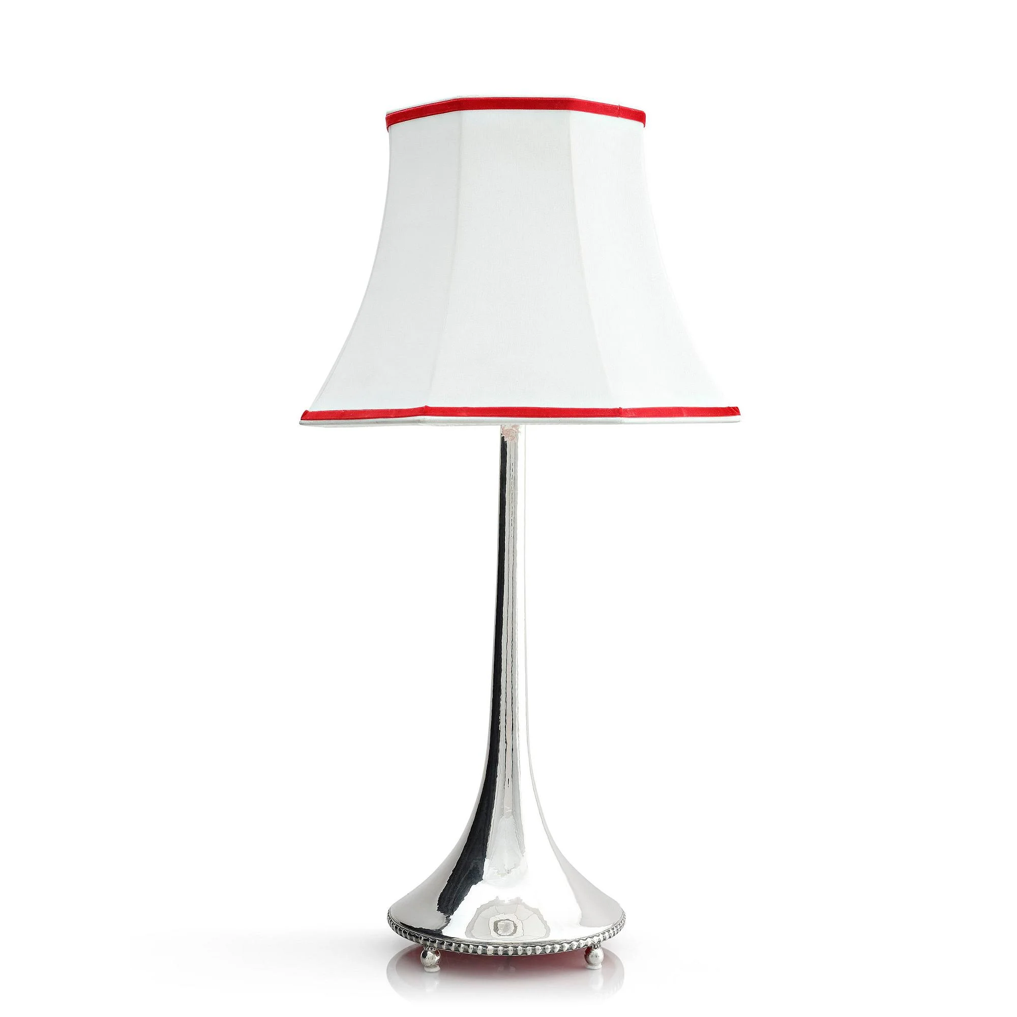 Karl Anderson, bordslampa, silver, Stockholm 1917. — Bukowskis