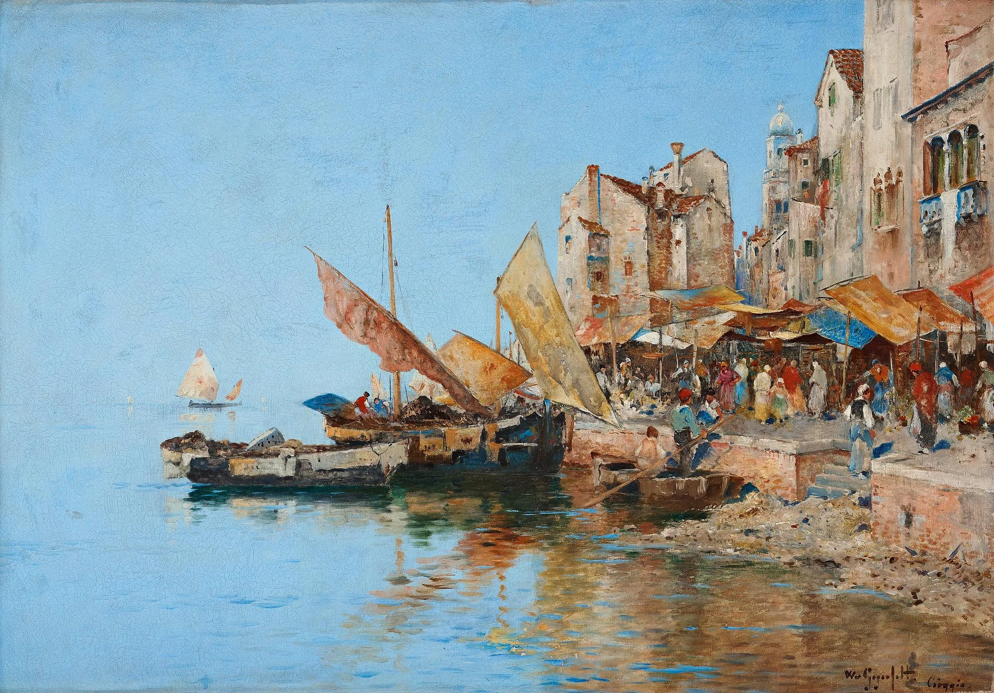 Wilhelm von Gegerfelt, "Cioggia". — Bukowskis