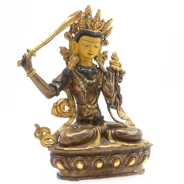 Bodhisattva Manjushri, Nepal, 20. Jh.