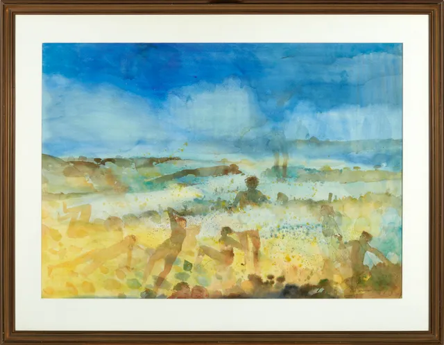 Jørgensen, Knut — På stranden, 1982