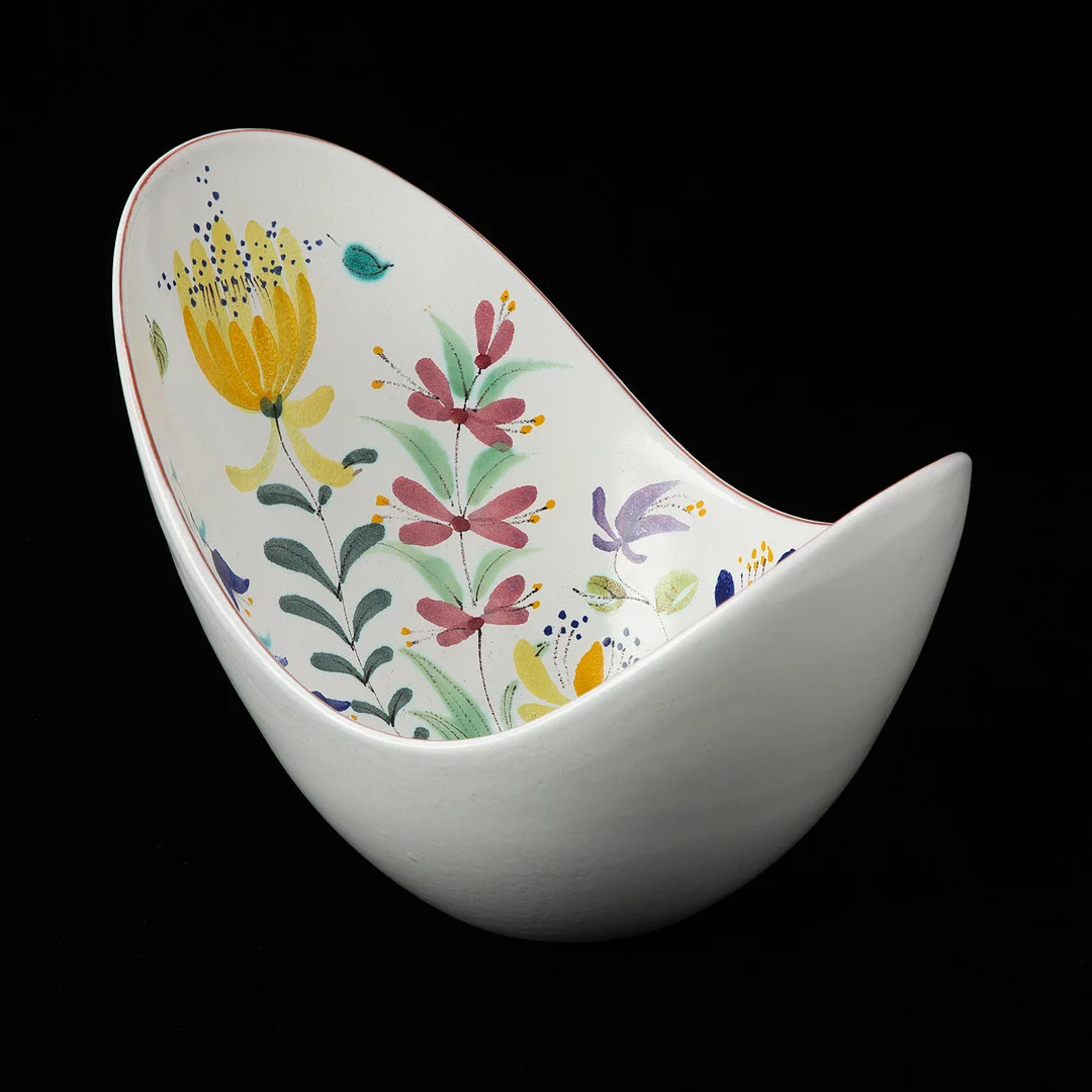 STIG LINDBERG. Skål, stengods, Gustavsberg Studiohanden. — European — Stockholms Auktionsverk Göteborg