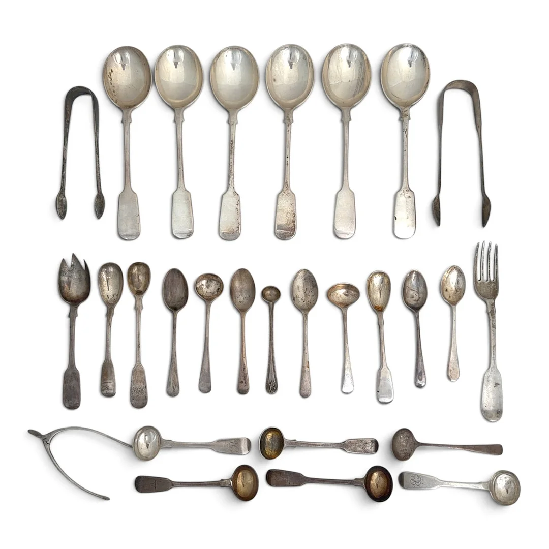 RANGE OF SILVER CUTLERY. — Silver — Griffin’s Auctioneers
