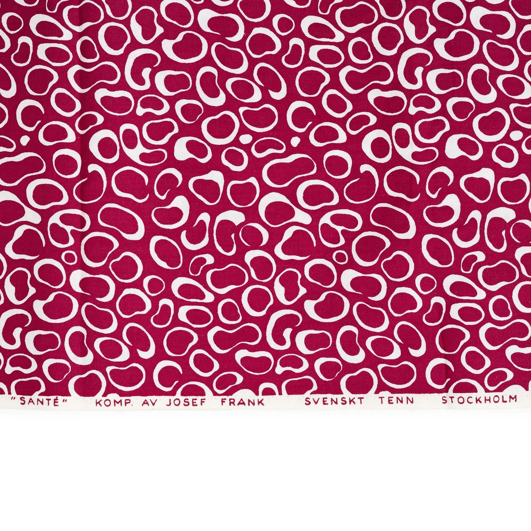 Josef Frank, metervara, "Santé", Firma Svenskt Tenn. — Design/Övrigt — Bukowskis