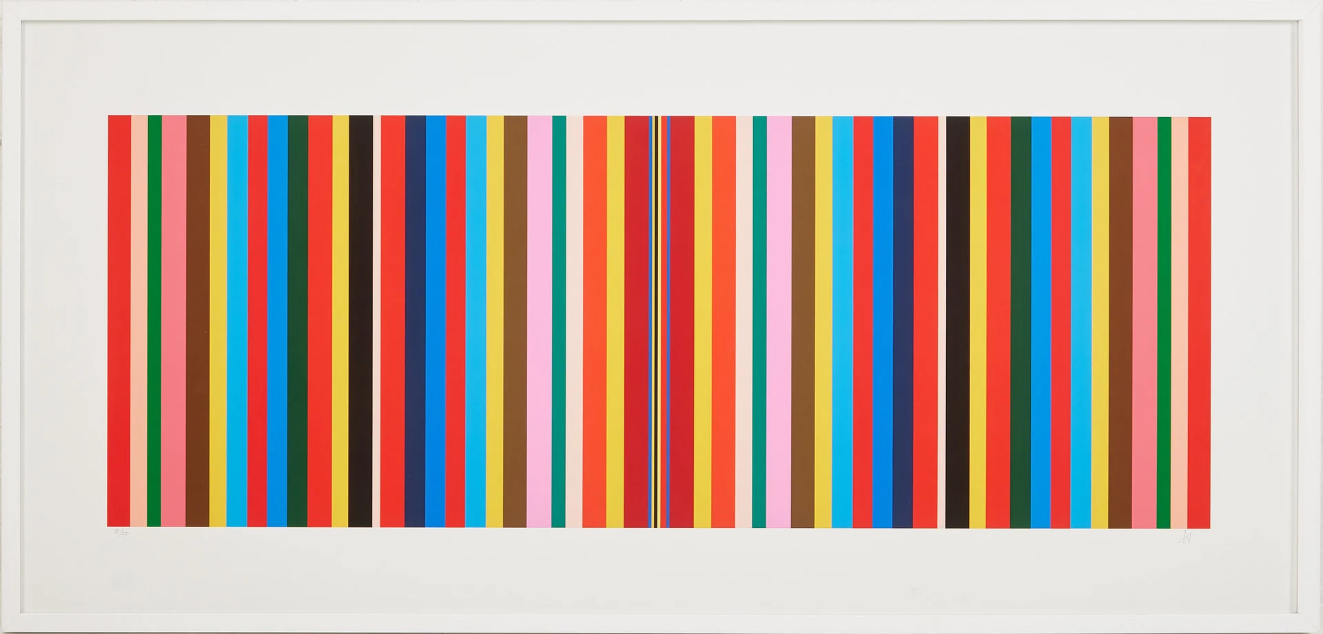 ANDREAS LUNDBERG (SVERIGE, FÖDD 1973). "Super lines", digital print. — Engravings & Prints — Stockholms Auktionsverk Magasin 5