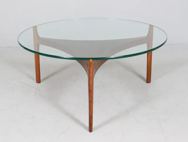 SVEN ELLEKAER. Coffee Table/Couchtisch von Sven Ellekaer für Hohnert, 1960er Jahre.