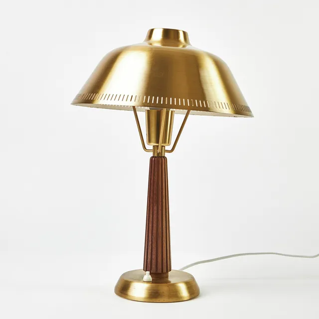 HANS BERGSTRÖM. Bordslampa, modell A 6120, Asea, 1950-tal, Swedish Modern.
